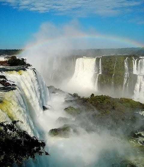 Cataratas de Foz do Iguaçu. Foto: Miriam Cardoso de Souza, Flickr Cataratas de Foz do Iguaçu