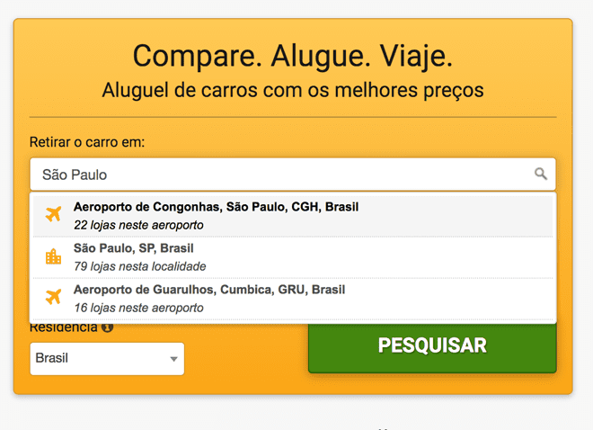 Aluguel De Carro Em Sao Paulo Vale A Pena Blog Vambora