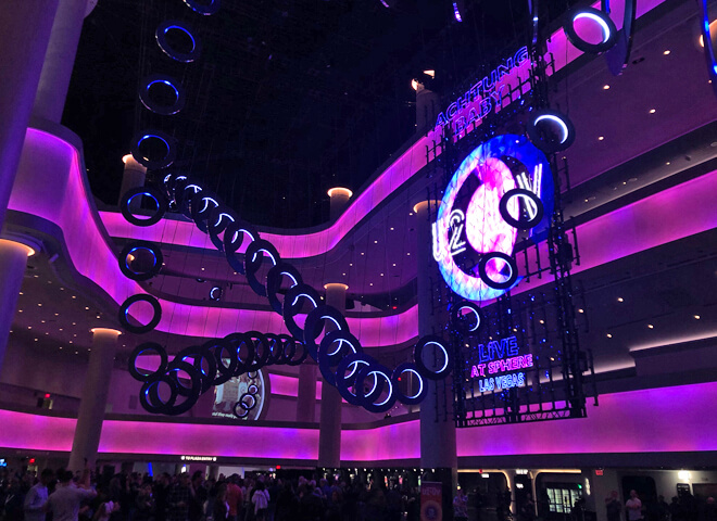 Hall da Esfera em Las Vegas