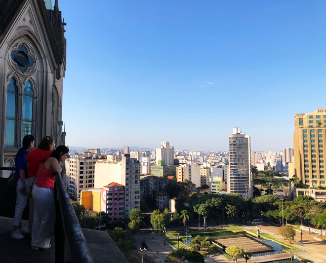 Vista Catedral da Se em SP