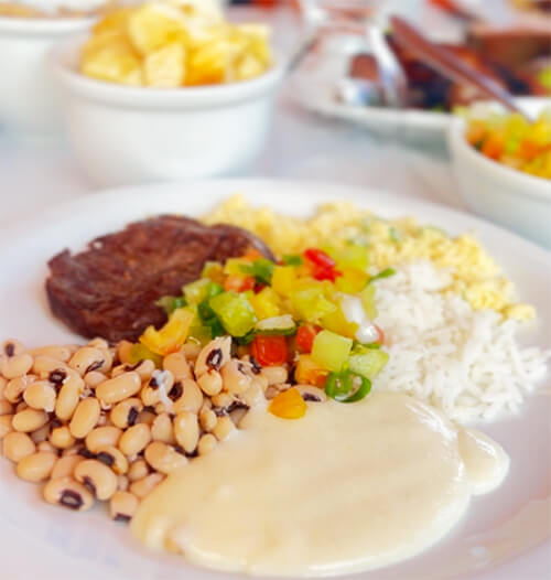 Carne de Sol no restaurante Ramiro em Aracaju