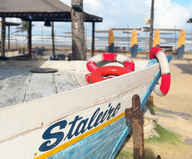 Staleiro Beach Club na Praia do Mosqueiro em Aracaju