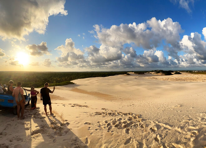 Dunas Praia do Saco Sergipe