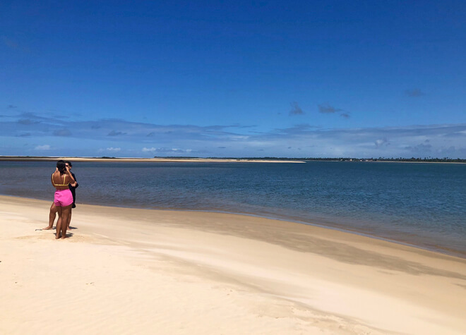 Ilha dos Namorados em Sergipe